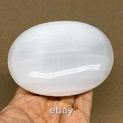 0.5- 0.65 lbs, 4x3.2x1.1, 36 pcs Lot, White Selenite Palmstone Wholesale
