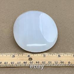 0.5- 0.65 lbs, 4x3.2x1.1, 36 pcs Lot, White Selenite Palmstone Wholesale