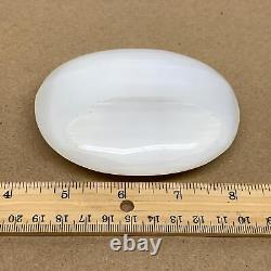 0.5- 0.65 lbs, 4x3.2x1.1, 36 pcs Lot, White Selenite Palmstone Wholesale