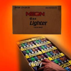1000CT! Bulk Classic Lighters Assorted Colors Wholesale for Smoke Shops