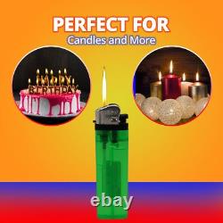 1000CT! Bulk Classic Lighters Assorted Colors Wholesale for Smoke Shops