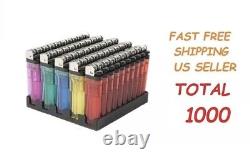 1000 Disposable Lighters Bulk Wholesale Lot of Butane Lighters