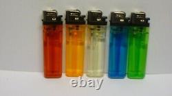 1000 Disposable Lighters Wholesale Assorted Colors, Classic Size Lighter