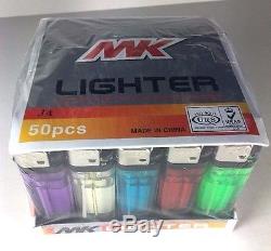 1000 MK Disposable Lighters Wholesale Bulk Cigarette Lighters 50 X 20