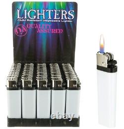 1000 PACK Disposable Classic Cigarette Lighters Full Standard Size Wholesale
