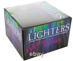 1000 PACK Disposable Classic Cigarette Lighters Full Standard Size Wholesale