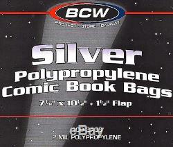 1000 Silver Age Comic Bags and Boards Acid Free BCW Archival Comic Book Storage