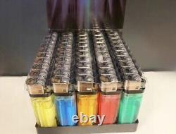 1000 classic cigarette disposable lighters Assorted Colors -wholesale bulk lot