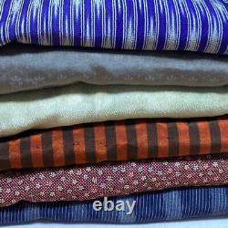 1002# Japanese kimono Bundle 18pcs Set Pure Silk Vintage Robe Wholesale Bulk