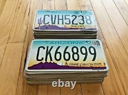 100 Arizona Craft Condition License Plates Bulk Lot/Wholesale Lot