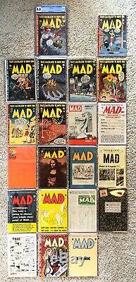 100% COMPLETE (ALMOST!) MAD MAGAZINE/COMIC LOT 545 ISSUES! BEST ON eBay