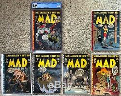 100% COMPLETE (ALMOST!) MAD MAGAZINE/COMIC LOT 545 ISSUES! BEST ON eBay