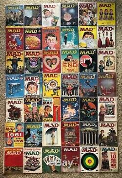 100% COMPLETE (ALMOST!) MAD MAGAZINE/COMIC LOT 545 ISSUES! BEST ON eBay