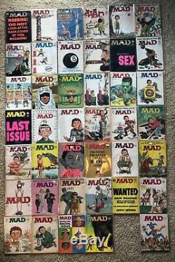 100% COMPLETE (ALMOST!) MAD MAGAZINE/COMIC LOT 545 ISSUES! BEST ON eBay