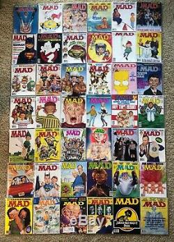 100% COMPLETE (ALMOST!) MAD MAGAZINE/COMIC LOT 545 ISSUES! BEST ON eBay