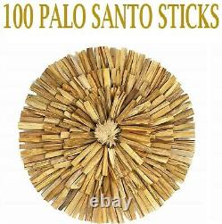 100 PALO SANTO STICKS 100 Pack HOLY WOOD INCENSE STICKS WHOLESALE BULK LOT