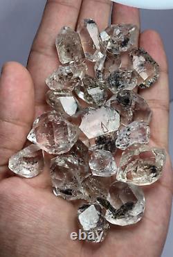 100 gm Top Luster Diamond Quartz DT Crystals lot from Pakistan