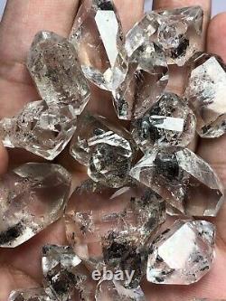 100 gm Top Luster Diamond Quartz DT Crystals lot from Pakistan