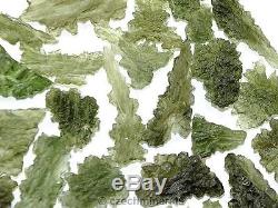 100g Besednice moldavite rare hedgehod wholesale lot 500cts BM371