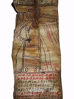10 Old Ethiopian Ge'ez Magic Prayer Scrolls Ethiopia Manuscript Wholesale Lot