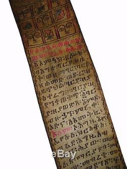 10 Old Ethiopian Ge'ez Magic Prayer Scrolls Ethiopia Manuscript Wholesale Lot