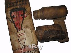 10 Old Ethiopian Ge'ez Magic Prayer Scrolls Ethiopia Manuscript Wholesale Lot