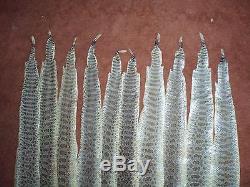 10 rattlesnake skins prairie wholesale soft tanned bow wrap pen blanks 42-46 in