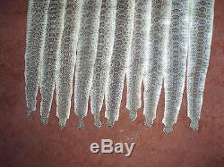 10 rattlesnake skins prairie wholesale soft tanned bow wrap pen blanks 42-46 in