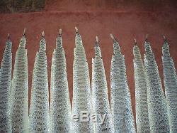 10 rattlesnake skins prairie wholesale soft tanned bow wrap pen blanks 47-51 in