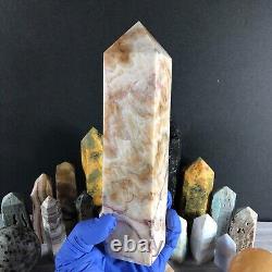 11.10lbs 20pcs Mixed Crystal Obelisk Point Tower Bowl Bulk Wholesale S9