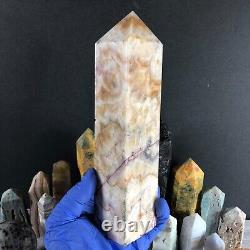 11.10lbs 20pcs Mixed Crystal Obelisk Point Tower Bowl Bulk Wholesale S9