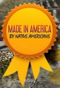 11 Native American Algonquin Made Beaded Fringed Sheath & Knife SET YOUR CHOICE