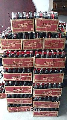 1200 Bottles Huge Wholesale Lot of Commemorative Coca Cola Coke Bottles 50 Cases