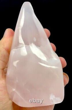 1260g Fluorescent Pink Mangano Calcite Healing Tumbled Stones 3 Pcs Pakistan