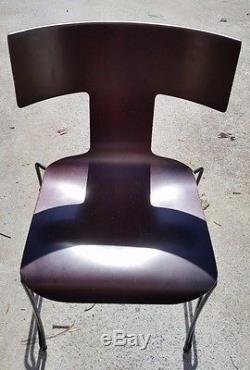 12 Donghia Anziano Klismos Chairs by Designer John Hutton LOT OF 12