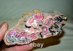 12 pcs LOT Rhodochrosite Slabs from Argentina Wholesale Bulk 4 Lbs