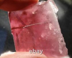 139CARATS WHOLE SALE OLD STOCK Tourmaline Rubellite pink/red rough FACET/CARVING