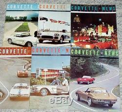157 Set Corvette News Magazine Collection 1959 Vol 2 #3 thru Winter 1987/88 Lot