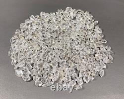 174.0 grams white Top quality diamond quartz terminated crystals whole sale lot