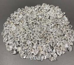 174.0 grams white Top quality diamond quartz terminated crystals whole sale lot