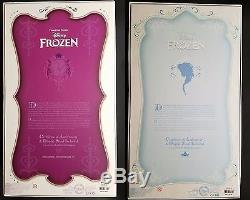 17 Disney Frozen Limited Edition Snow Queen Elsa & Coronation Dress Anna Dolls
