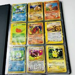 180x Vintage Japanese Pokemon Card Collection Lot With Binder #1
