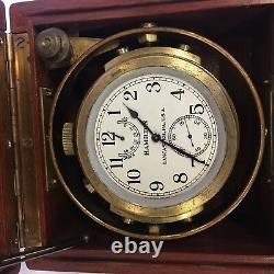 1942 Vintage Hamilton Model22 Chronometer&1942 Hamilton U. S. Navy Pocket Watch