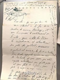 1949 Salvador Dali Autographed Letter Signed + arm cast signd withdrawn crown 1975