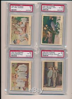 1959 Three Stooges PSA graded near set