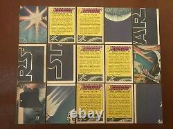 1977 Topps/Scanlens Star Wars series 1 Australian 72 card one star set EX+