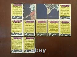 1977 Topps/Scanlens Star Wars series 1 Australian 72 card one star set EX+