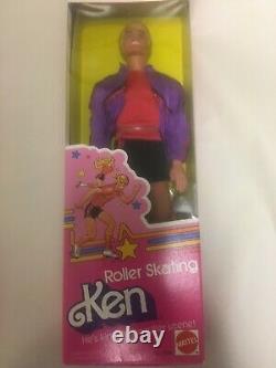 1980 Nrfb Roller Skating Barbie #1880 Ken #1881 Collectible