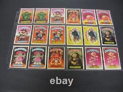 1985 Garbage Pail Kids Series 2 Complete 84 Card Set TESSIES SCHIZO FRAN EXC