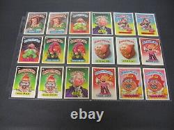 1985 Garbage Pail Kids Series 2 Complete 84 Card Set TESSIES SCHIZO FRAN EXC